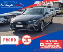 
										Audi A4 AVANT 35 TDI S-TRONIC S-LINE 2022 completo									